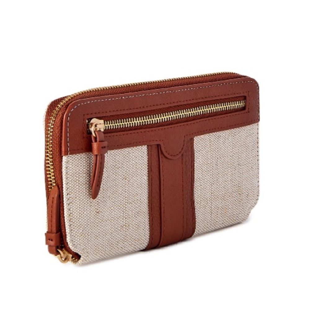 Women’s Freda Zip Around Wallet Bag Purse - Picture 4 of 5